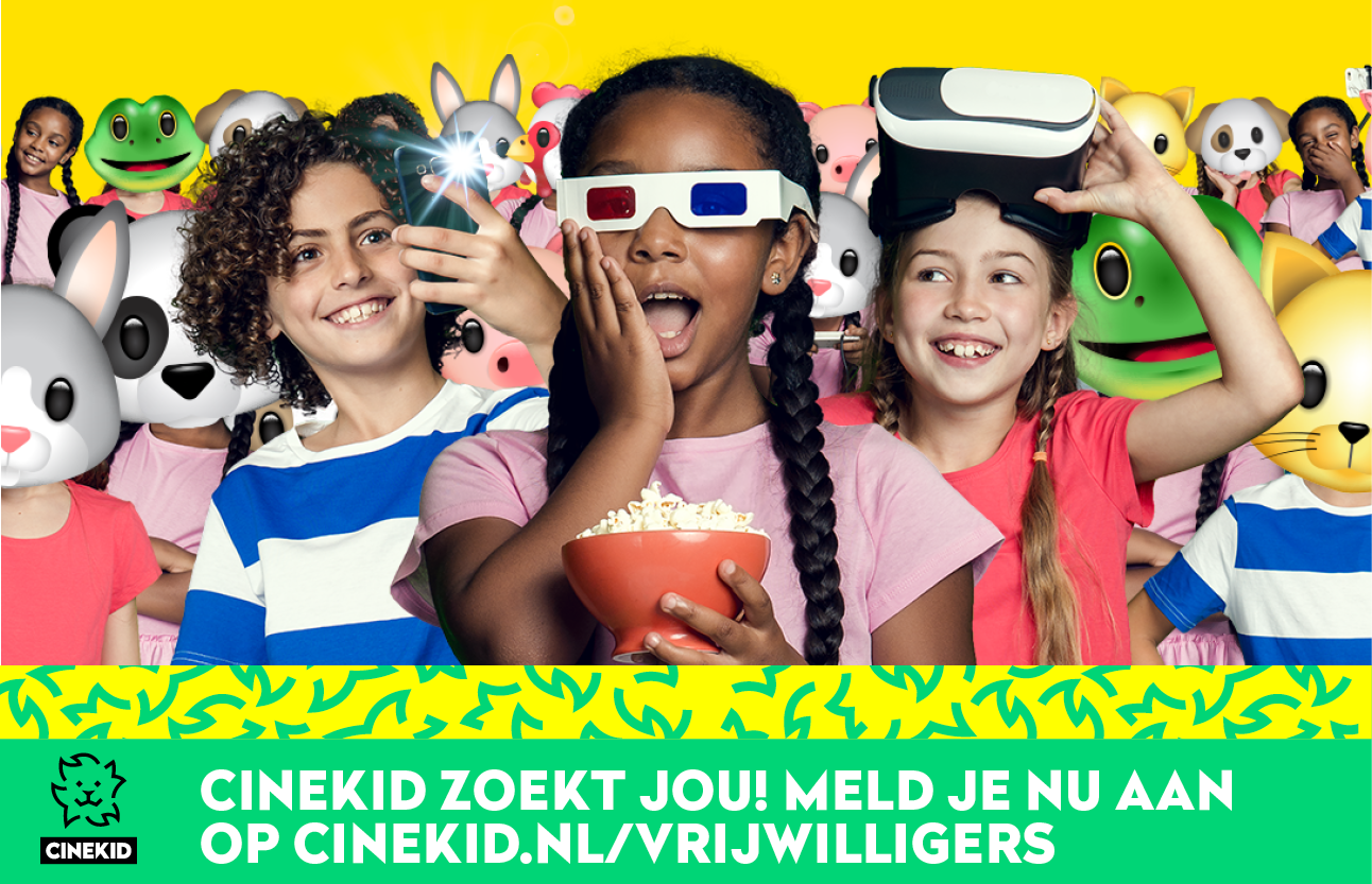 Vrijwilligers Cinekid Festival!